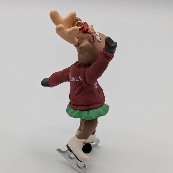 Hallmark Keepsake Reindeer Champs Dancer 1987, 2nd in the Reindeer Champs Series - Picture 4 of 11